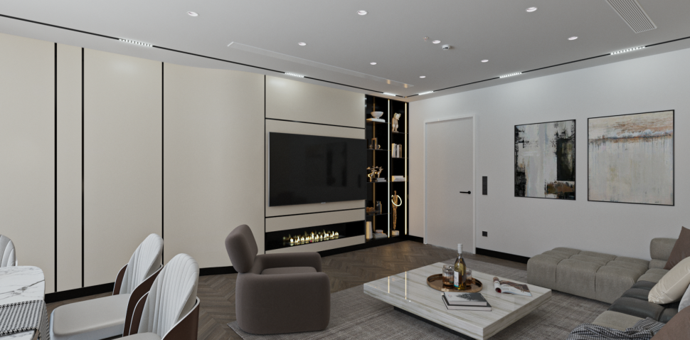 Living Room Render