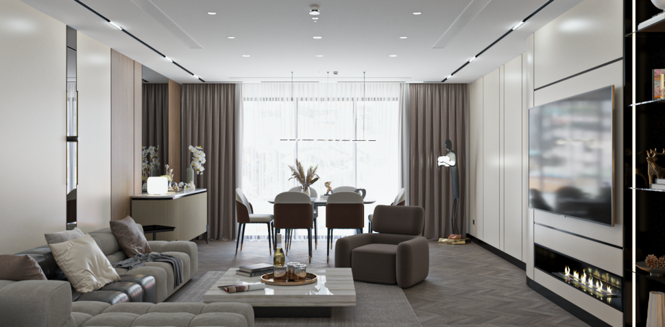 Living Room Render